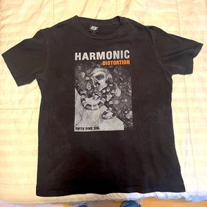 55 DSL (Diesel) Harmonic Distortion Black X-Large T-Shirt